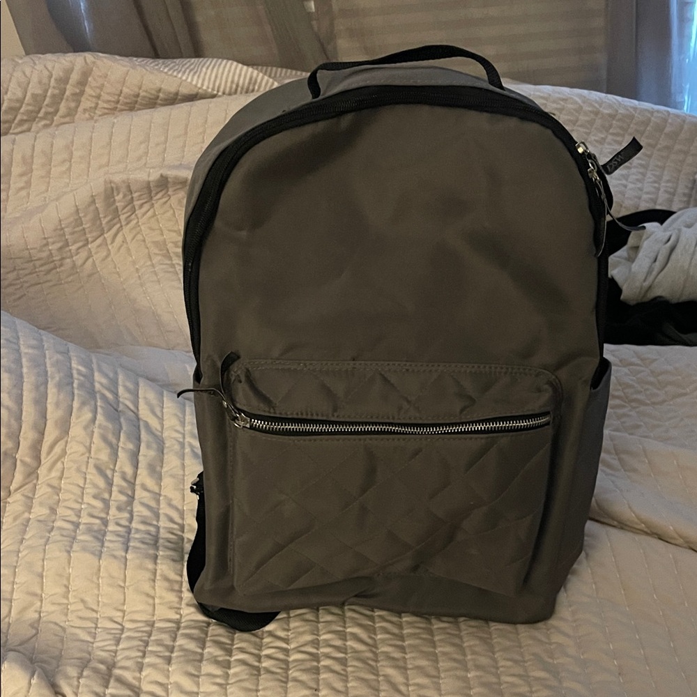 Stylish Gray Backpack